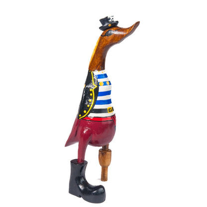 Pato de madera - pirata